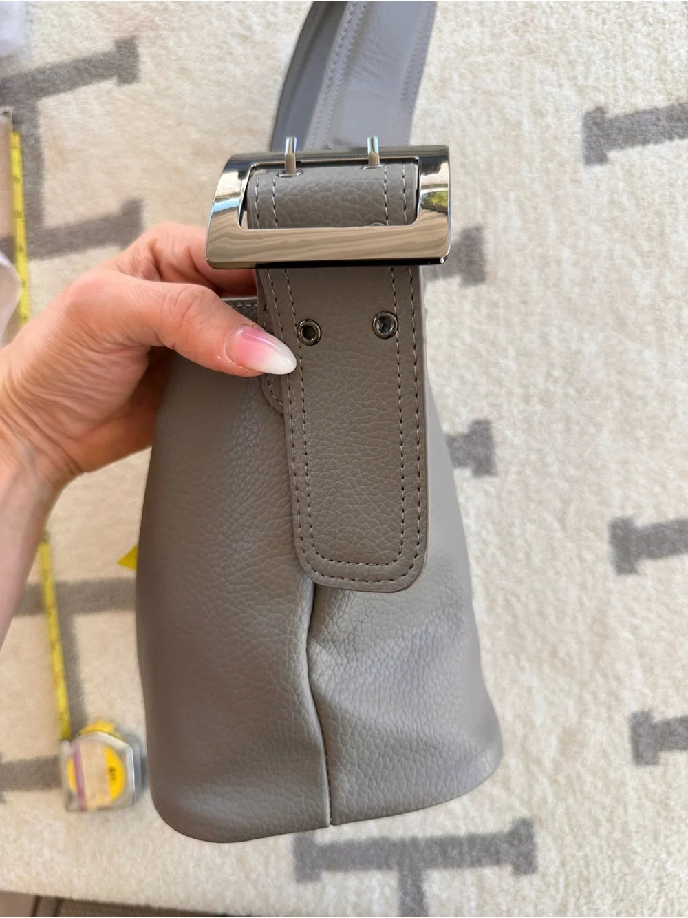 Gray Steve Madden bag